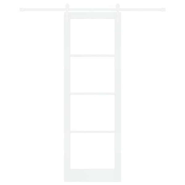 vidaXL Slankios durys ORKDAL Balta 78 x 232 cm