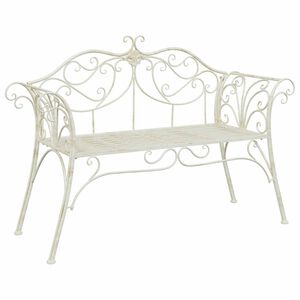 vidaXL Sodo suolas 2-Vietų skaičius 130 x 47 x 90 cm Plienas