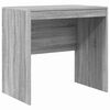 vidaXL Stalas Pilkas Sonoma 80 x 50 x 76 cm
