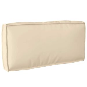 vidaXL Pagalvėlė Oksfordo audinys Smėlio 80 x 40 x 12 cm