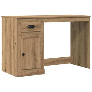 vidaXL Stalas Amatininkų ąžuolas 50 x 115 x 75 cm Apdirbta mediena