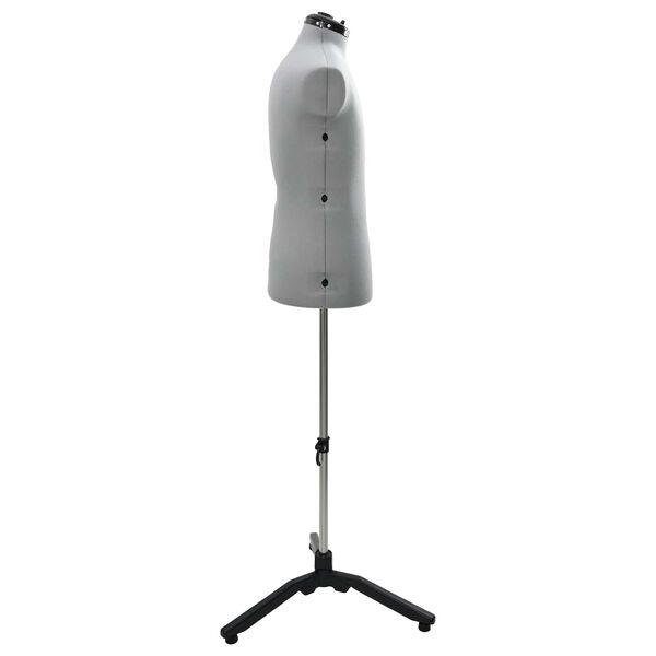 vidaXL Reguliuojama suknių forma moterims Pilka 37.5-45.5 colių