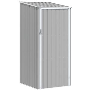 vidaXL Sodo pa&scaron;iūrė, pilka, 87x98x159cm, galvanizuotas plienas