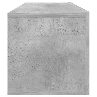 vidaXL Televizoriaus spintelė, betono pilkos spalvos, 100x30x30cm, MDP