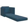 vidaXL Sofa lova 60cm Mėlyna Aksomas