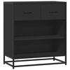vidaXL indauja juoda 68x35x76 cm inžinierinė mediena