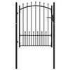 vidaXL Tvoros vartai su smailiais EMMEN 100 x 125 cm
