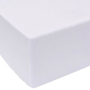 vidaXL Lovos lapas Balta 200 x 160 cm Medvilnė