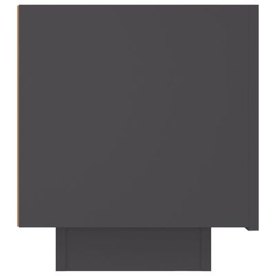 vidaXL Naktinė spintelė, pilkos spalvos, 100x35x40cm, MDP