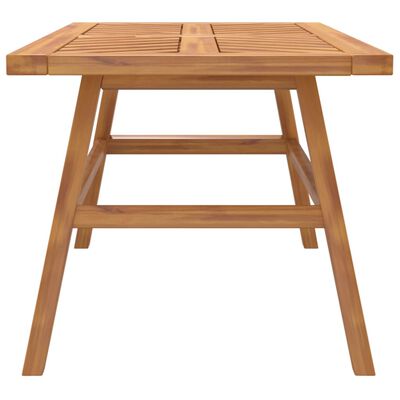 vidaXL Kavos staliukas, 100x50x45cm, akacijos medienos masyvas