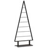 vidaXL Metalinis Kalėdų medis Juoda 125,5 cm Plienas