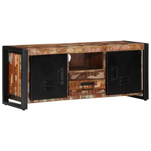 vidaXL televizoriaus spintelė 100x30x40 cm Regeneruota medžio masyva