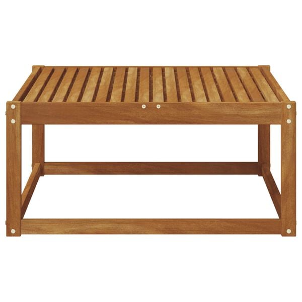 vidaXL Lauko galinė sofa su pagalve Natūrali 115 x 83 x 73 cm