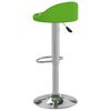 vidaXL Baro taburetė, žalios spalvos, dirbtinė oda