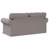 vidaXL Sofa Taupe 215 x 82 x 80 cm audinys