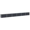 vidaXL Pakelta sodo lova Antracito 600 x 40 x 55 cm