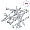 vidaXL Varžtas 1000 vnt. Sidabro M6 x 100 mm Plienas