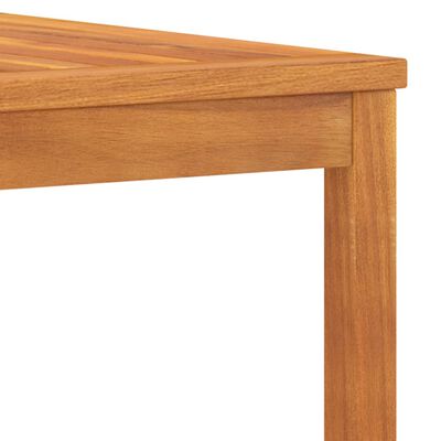 vidaXL Kavos staliukas, 100x50x33cm, akacijos medienos masyvas