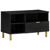 vidaXL televizoriaus spintelė Juoda 80x33x46 cm Engineered Wood
