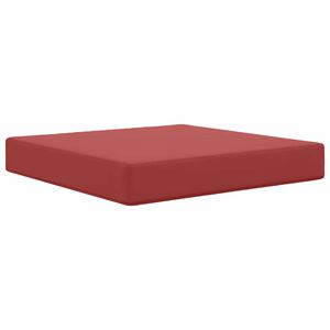 vidaXL Lauko sofa pagalvėlė Vyno raudonumo 60 x 60 x 8 cm Poliesteris