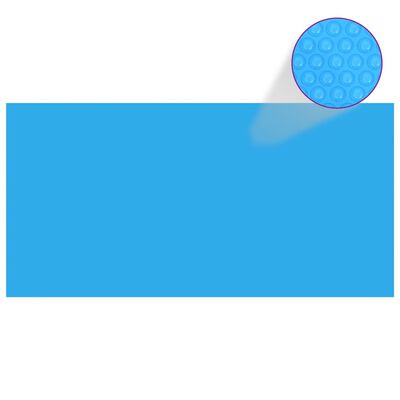 vidaXL Baseino uždangalas, mėlynos spalvos, 600x300cm, PE