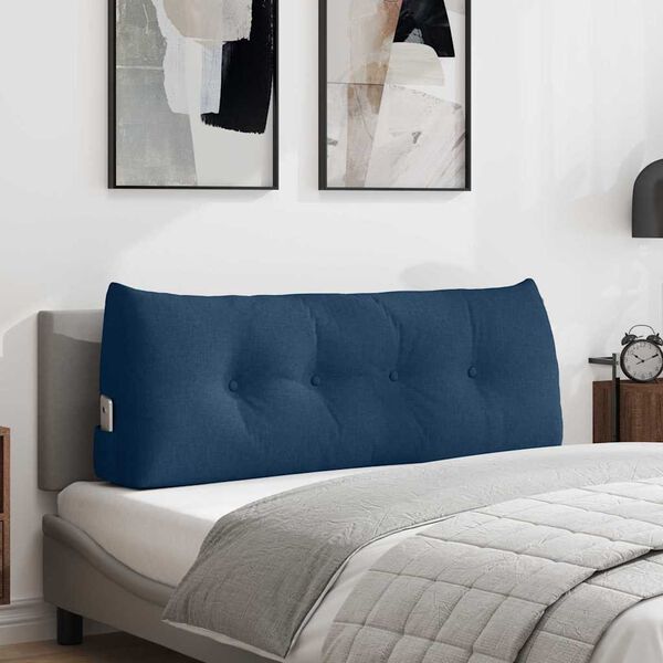 vidaXL Apsaugos Pagalvė Mėlyna 120 x 24 x 50 cm audinys