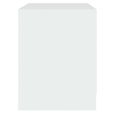 vidaXL Naktinės spintelės, 2vnt., baltos spalvos, 45x34,5x44,5cm, MDP
