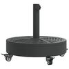 vidaXL Skėčio nuo saulės pagrindas su ratukais 38/48mm stulpams, 27kg