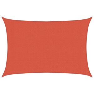 vidaXL Burė nuo saulės, terakota spalvos, 3x5m, HDPE, 160g/m&sup2;