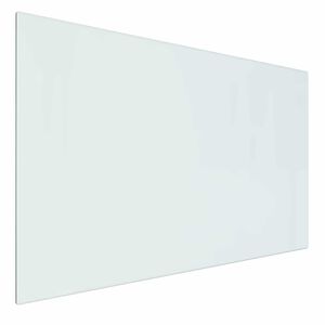 vidaXL Židinio stiklo plok&scaron;tė Skaidrus 80 x 50 cm Stiklas