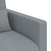 vidaXL Sofa 2 pcs &Scaron;viesiai pilka 158 x 78 x 80 cm audinys
