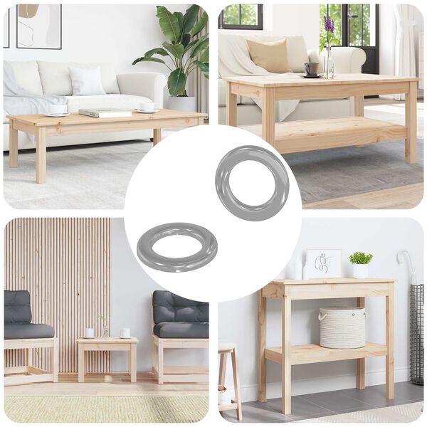 vidaXL Plovimo įrankiai 2 pcs Sidabro 10 x 10 x 0,8 mm Geležis