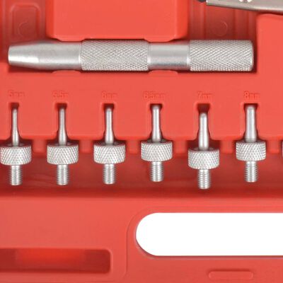 vidaXL Vožtuvų gumyčių nuėmimo/uždėjimo įrankių rinkinys