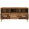 vidaXL Televizoriaus spintelė su stalčių Senas medis 102 x 36 x 50 cm