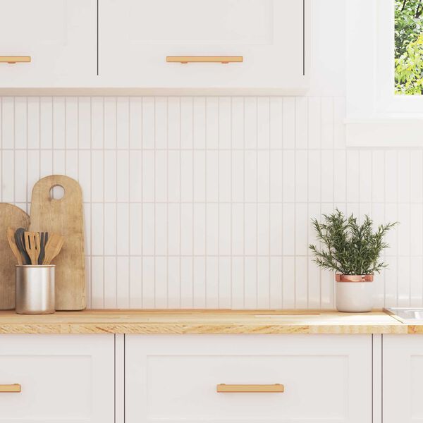 vidaXL Stačiakampė plytelė 10 pcs Balta 29 x 23 x 0,08 cm