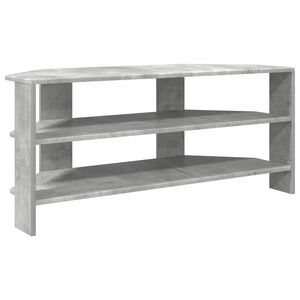 vidaXL KampinėTVspintelė Betono pilka 102x40,5x45cm Apdirbta mediena