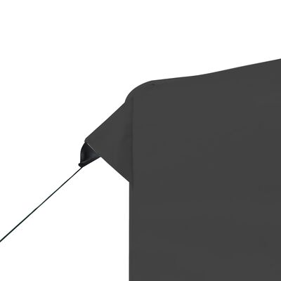 vidaXL Išskleidžiama proginė palapinė, antracito, 2x2m, aliuminis