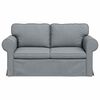 vidaXL Sofa &Scaron;viesiai pilka Bendri matmenys: 155 x 82 cm (P X G x A)