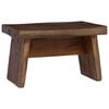 vidaXL Sūpynes Natūrali 29 x 20 x 17 cm Mahogany Medis