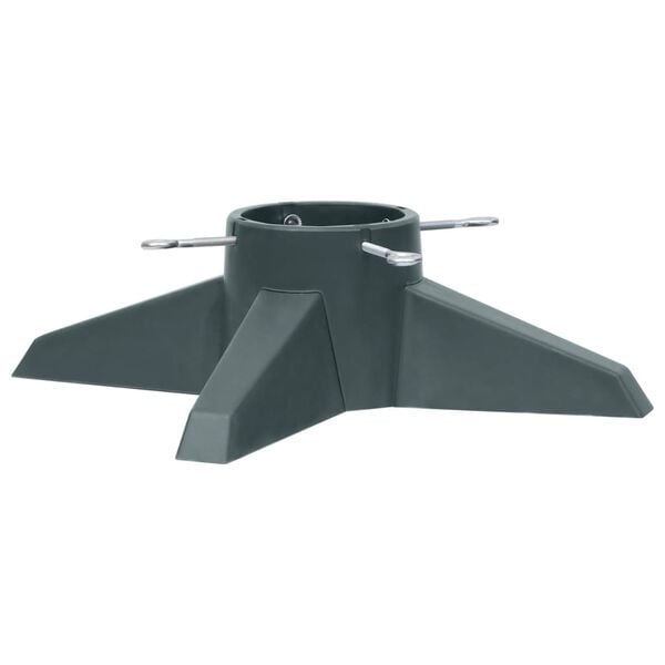 vidaXL Kalėdų eglutės stovas, žalios spalvos, 55,5x55,5x15cm