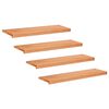 vidaXL Laiptų pakopos 4 vnt. 90 x 30 x 2 cm Lakas Kietas bukas medis