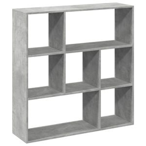 vidaXL Pertvara/knygų spinta, betono, 102x29x103,5cm, mediena