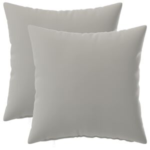 vidaXL Pagalvėlės užvalkalas 2 pcs HEERLEN Pilka 30 x 30 cm