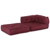 vidaXL Modulinė sofa, ka&scaron;toninės spalvos, 70x70x54 cm, audinys