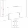vidaXL Lovos rėmas be čiužinio tamsiai mėlynas 90x200 cm aksomas