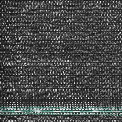 vidaXL Uždanga teniso kortams, juoda, 1,8x50m, HDPE