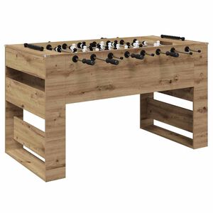 vidaXL Fuzbolas stalas Amatinė Ąžuolas 146,5 x 74 x 85 cm