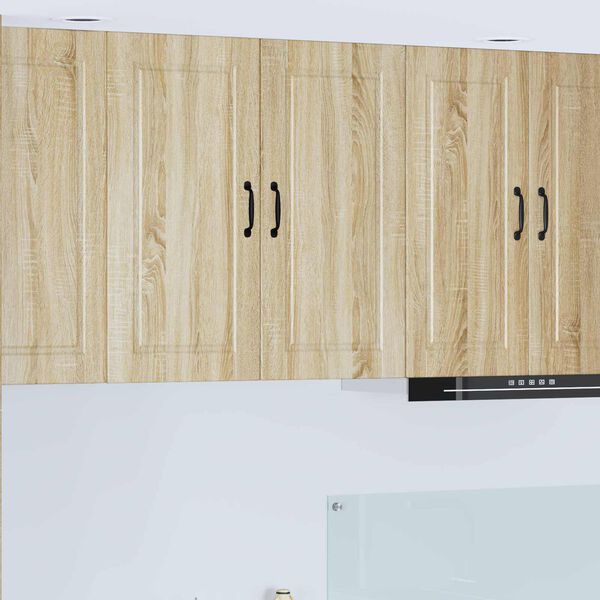 vidaXL Virtuvės spintelė su lentyna Sonoma ąžuolas 80 x 31 x 80 cm