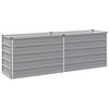 vidaXL Pakelta sodo lova Pilka 160 x 40 x 55 cm
