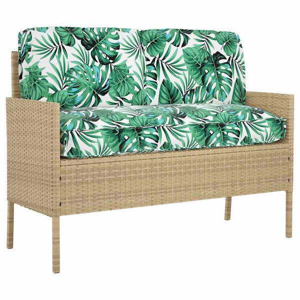 vidaXL Pagalvių komplektas Lapelis 3 pcs Lapų ra&scaron;tas Oksfordo audinys